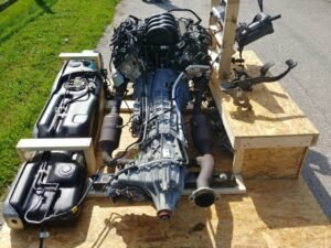 2023 Ford F150 5.0L Coyote Engine & 10 Speed Auto Trans 4X4 Turn Key Pallet 13K MILES