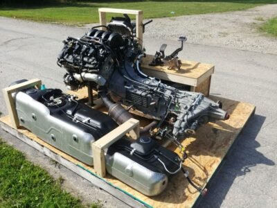 0827251557e-1024x768 2023 Ford F150 5.0L Coyote Engine & 10 Speed Auto Trans 4X4 Turn Key Pallet 13K MILES