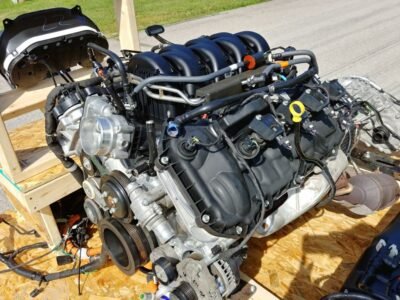 0827251558c_HDR-1024x768 2023 Ford F150 5.0L Coyote Engine & 10 Speed Auto Trans 4X4 Turn Key Pallet 13K MILES