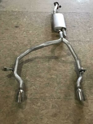 2003-2004 Chevrolet SSR OEM Cat-Back Exhaust System Muffler Pipe & Tips