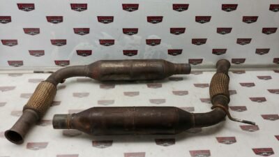 1996-2002 Dodge Viper RT/10 GTS OEM Left & Right Exhaust Pipes Catalytic Converters 4643244