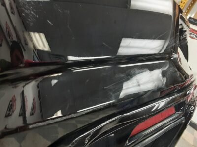 SCUFFED 2019-2023 Chevrolet Camaro SS OEM Rear Bumper Cover & Impact Bar Black 84676728