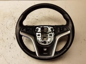 2012-2015 Chevrolet Camaro SS OEM Steering Wheel Assembly Black Leather Automatic w/ Paddles 22790892