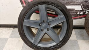 2019-2023 Dodge Challenger Dodge Charger R/T OEM 5 Y Spoke 20×8″ 5x115mm Wheel Black Noise 6MN94TRMAA 6MN94RNWAA