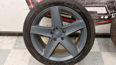 2019-2023 Dodge Challenger Dodge Charger R/T OEM 5 Y Spoke 20×8″ 5x115mm Wheel Black Noise 6MN94TRMAA 6MN94RNWAA
