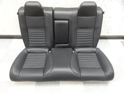 2015-2023 Dodge Challenger R/T Plus Shaker OEM Rear Seats Black Leather