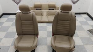2005-2009 Ford Mustang GT OEM Front & Rear Seats Camel