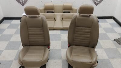 2005-2009 Ford Mustang GT OEM Front & Rear Seats Camel