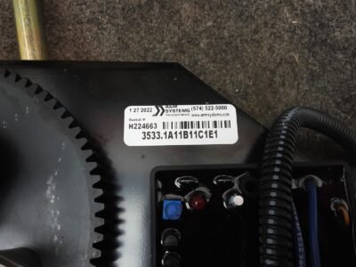 17147448256835254625032519075034 2022 Ford E450 Bus A7M 32″ Vertical Door Actuator w/ 32″ Wide Front and Rear Swinging Passenger Leaf Door Assemblies 3533.1A11B11C1E1 2414504 2414506