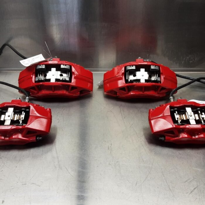 17147608209031942878738718204166 2014-2019 C7 Chevrolet Corvette OEM Brembo Front & Rear 4 Piston Brake Calipers J55