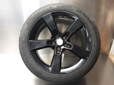 2010-2015 Chevrolet Camaro SS OEM Rear 20×9 5 Spoke Black Wheel 63K 92230893 22751406