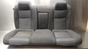 2011-2014 Dodge Challenger R/T OEM Dark Slate Gray Cloth Rear Seats