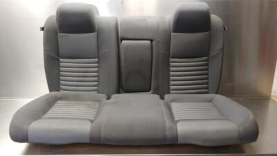 2011-2014 Dodge Challenger R/T OEM Dark Slate Gray Cloth Rear Seats