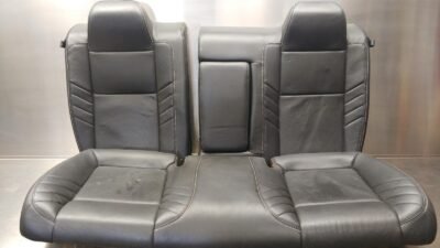 2015-2023 Dodge Challenger SRT Hellcat OEM Rear Seats Black Leather