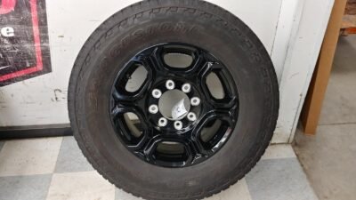 SCRATCHED 2023-2024 Ford F250 F350 Super Duty OEM 18×8″ 8x170mm 6 Spoke Black Aluminum Wheel PC3C1007EB PC3Z1007E