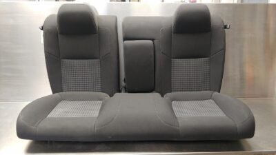 2015-2023 Dodge Challenger R/T Scat Pack OEM Rear Seats Black Cloth 4K