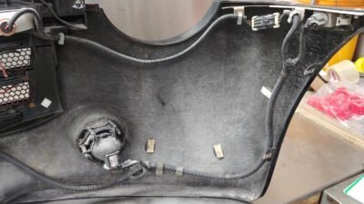 2003-2006 Chevrolet SSR Aftermarket Kaminari Front Bumper Cover w/ Chin Spoiler Black