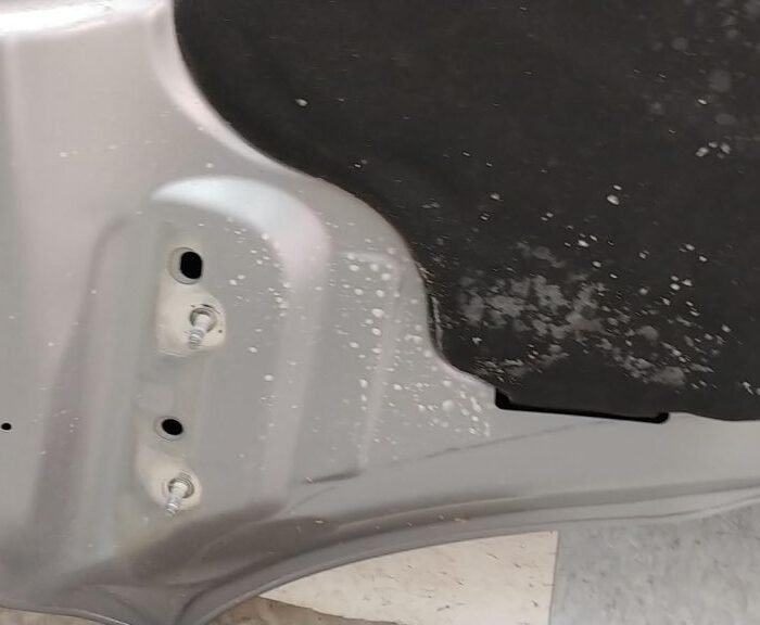 DENTED 2019-2024 Dodge Ram 2500 3500 OEM Hood Panel Billet Silver 68360786AE