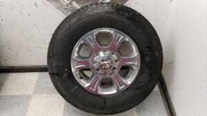 2019-2025 Dodge Ram 2500 3500 OEM 6 Spoke 18×8 8×165.1mm Polished Aluminum Wheel 6MP64TRMAA 6MP64AAAAA