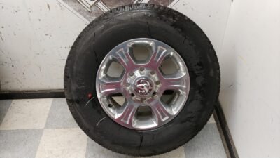2019-2025 Dodge Ram 2500 3500 OEM 6 Spoke 18×8 8×165.1mm Polished Aluminum Wheel 6MP64TRMAA 6MP64AAAAA
