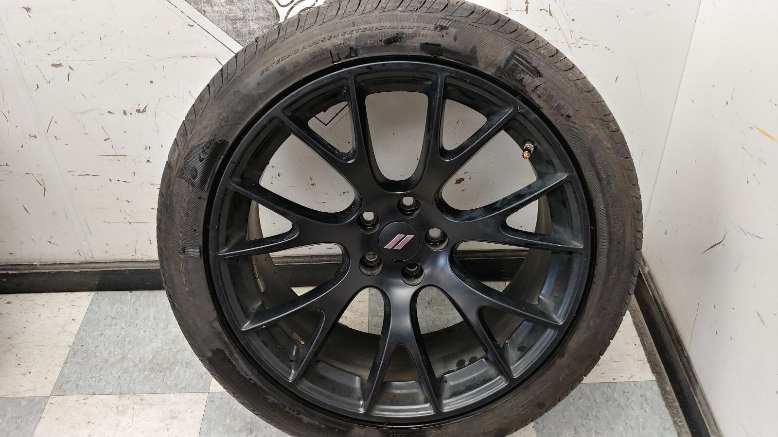 2006-2023 Charger 300 OEM 18×7.5 Steel Wheels & Nitto Staggered Tires 4895425AE