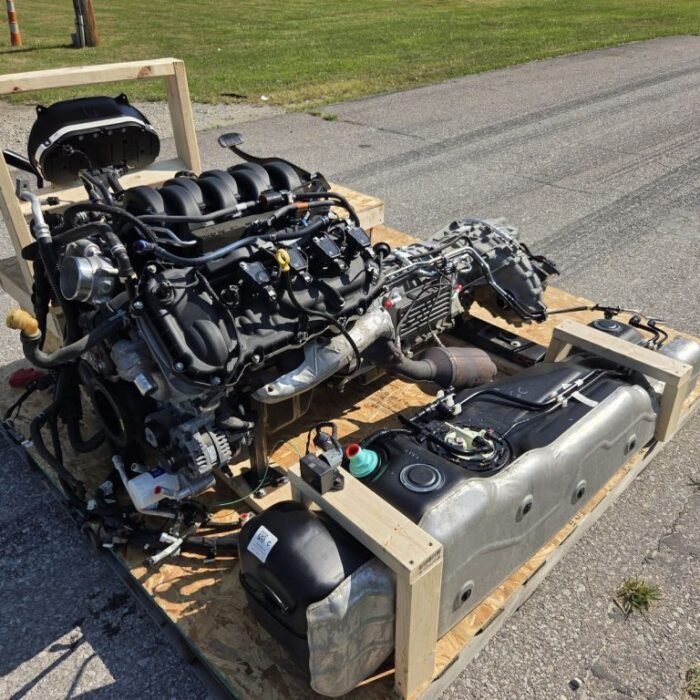 20250812_101559-1024x768 2022 Ford F150 5.0L Coyote Engine & 10 Speed Auto Trans 4X4 Turn Key Pallet 28K MILES