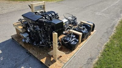 2022 Silverado 6.2L L87 Engine 10 Speed Auto Trans Transfer Case 4×4 Turn Key Pallet 28k Miles