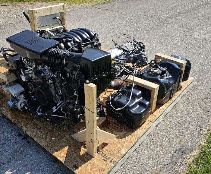 2022 Silverado 6.2L L87 Engine 10 Speed Auto Trans Transfer Case 4×4 Turn Key Pallet 28k Miles