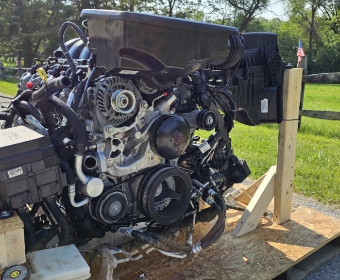 25-049-13-1024x577 2022 Silverado 6.2L L87 Engine 10 Speed Auto Trans Transfer Case 4×4 Turn Key Pallet 28k Miles