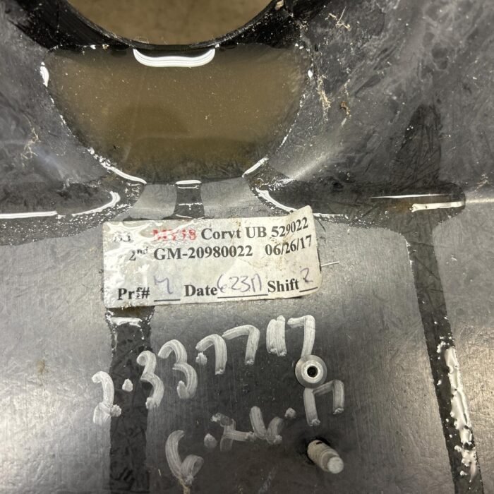 CRACKED 2014-2019 C7 Chevrolet Corvette Convertible OEM Rear Tub Trunk Body